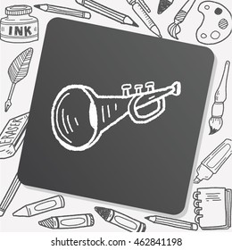 trumpet doodle