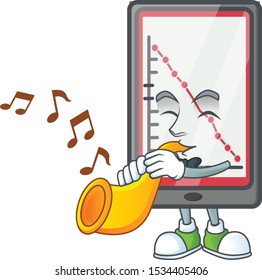 With trumpet down chart vertical tablet for report. With trumpet down chart vertical tablet for report.
