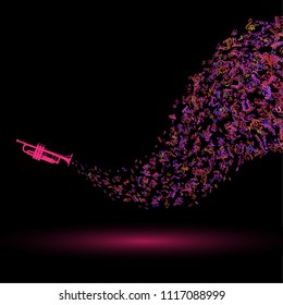 trumpet flying notes