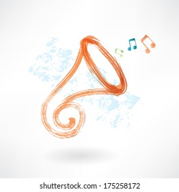 trumpet grunge icon