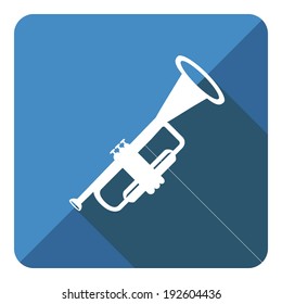 trumpet or horn icon