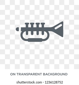 Trumpet icon. Trumpet design concept from  collection. Simple element vector illustration on transparent background.