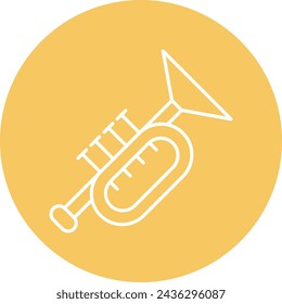 Trumpet Icon Design For Personal And Commercial Use