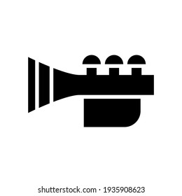 trumpet icon or logo isolated sign symbol vector illustration - high quality black style vector icons

