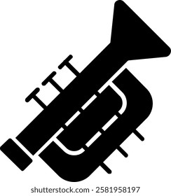 Trumpet Icon Symbol Art Sign