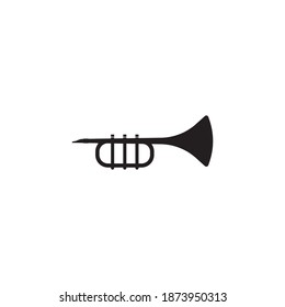 Trumpet icon vector ,illustration design template.