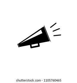 trumpet icon. vector illustration on a white background