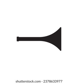 trumpet icon vector template illustration logo design