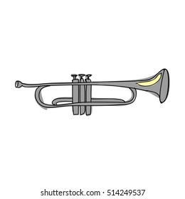 trumpet instrument icon image 