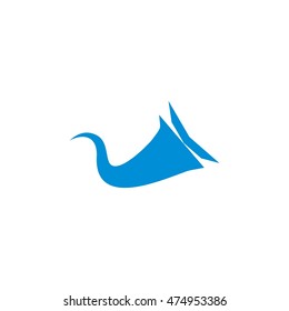 trumpet logo vector