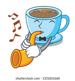 With trumpet milk tea in character the shape