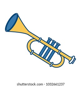 Trumpet music instrument