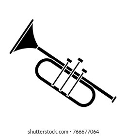 Trumpet music instrument