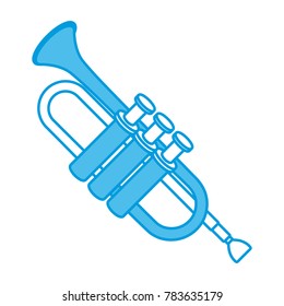 Trumpet music instrument