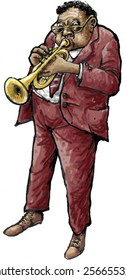 Trumpet player