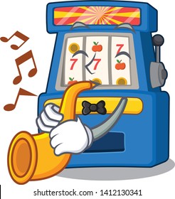 With trumpet slot machine 