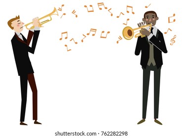 Trumpet vector