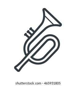 Trumpet Vector Icon