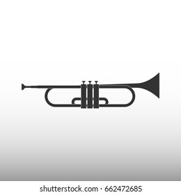 Trumpet vector icon