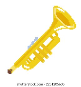 trumpet. Vector illustration that is easy to edit.