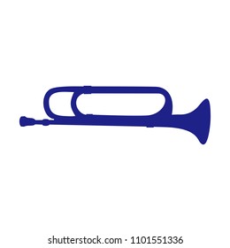 trumpet vector logo