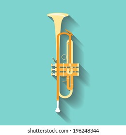 Trumpet vector symbols