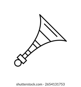 Trompetes Musical Instrumento Linha Ícone	