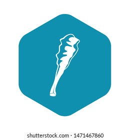 Truncheon icon. Simple illustration of truncheon vector icon for web