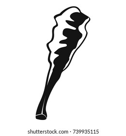 Truncheon icon. Simple illustration of truncheon vector icon for web