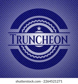 Fondo de Truncheon Jean. Ilustración vectorial. Detallado. 
