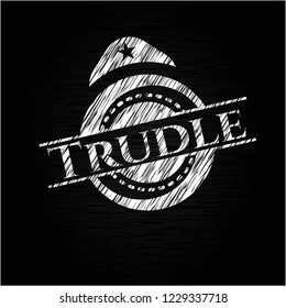 Trundle on blackboard