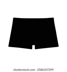 Trunk Panties Icon. Men's Underwear Vector Illustration. underpants.