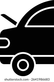 Trunk vector icon. Can be used for printing, mobile and web applications.