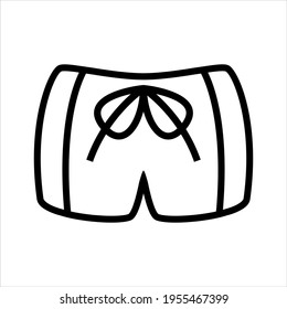 Trunks vector icon symbol design