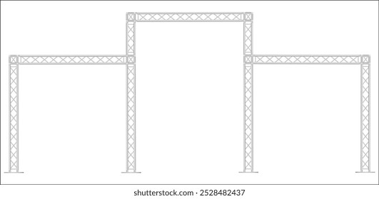 Truss Rahmen., Lautsprecher Schrank hängenden Truss.