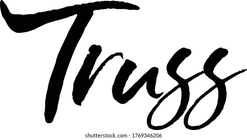 Trasladar texto. Sólo una sola palabra. Tee gráfico imprimible. Dibujo de diseño para impresión. Ilustración vectorial.Estilo de caligrafía dibujado a mano. Negro y blanco