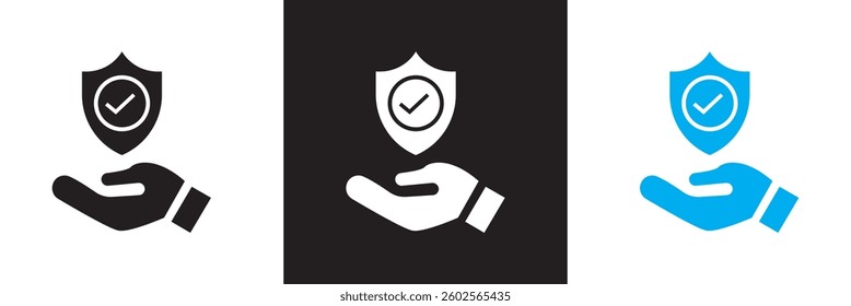 Trust best icon. Vector illustration. isolated on white and black background. EPS 10
