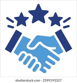 Trust Building Icon Element For Design