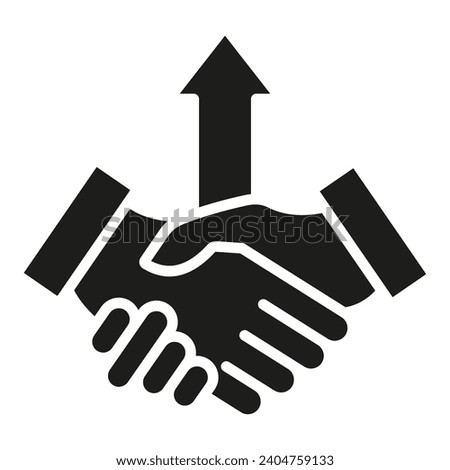 Trust Building icon line vector illustration