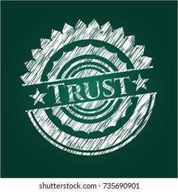 Trust chalk emblem