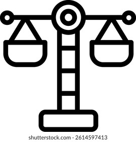 Trust Exercise Stock Line Vector Icon Design