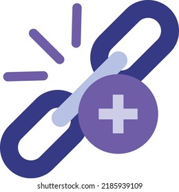 Trust Flow Build using outreach method vector icon design, Digital Marketing symbol, Search Engine Optimization Sign, SEO and SMM stock illustration, Authority Building Concept