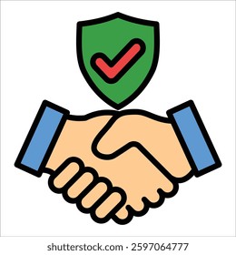 Trust Icon Element For Design