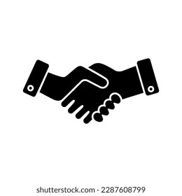 Trust icon vector. deal illustration sign. friendship symbol or logo.