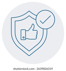 Trust and Integrity icon, Built on Trust The Foundation of Ethical Success, Integrity in Action Leading with Honesty and Accountability, vector