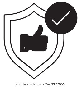 Trust and Integrity icon, Built on Trust The Foundation of Ethical Success, Integrity in Action Leading with Honesty and Accountability, vector