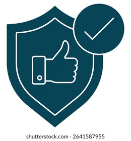 Trust and Integrity icon, Built on Trust The Foundation of Ethical Success, Integrity in Action Leading with Honesty and Accountability, vector