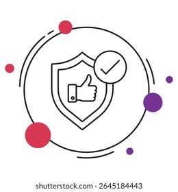 Ícone Confiança e integridade, Baseado na confiança A base do sucesso ético, Integridade em ação Liderando com honestidade e responsabilidade, vetor