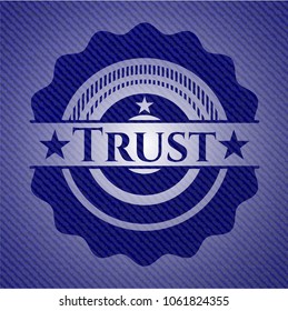  Trust with jean texture