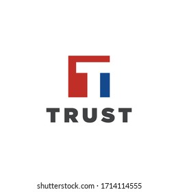 Vector de logotipos de confianza y empresa